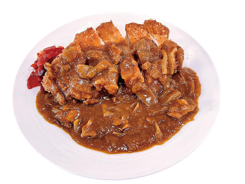 〇〇屋さんのカツカレーin小樽