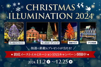 創成イースト クリスマスイルミネーション2024