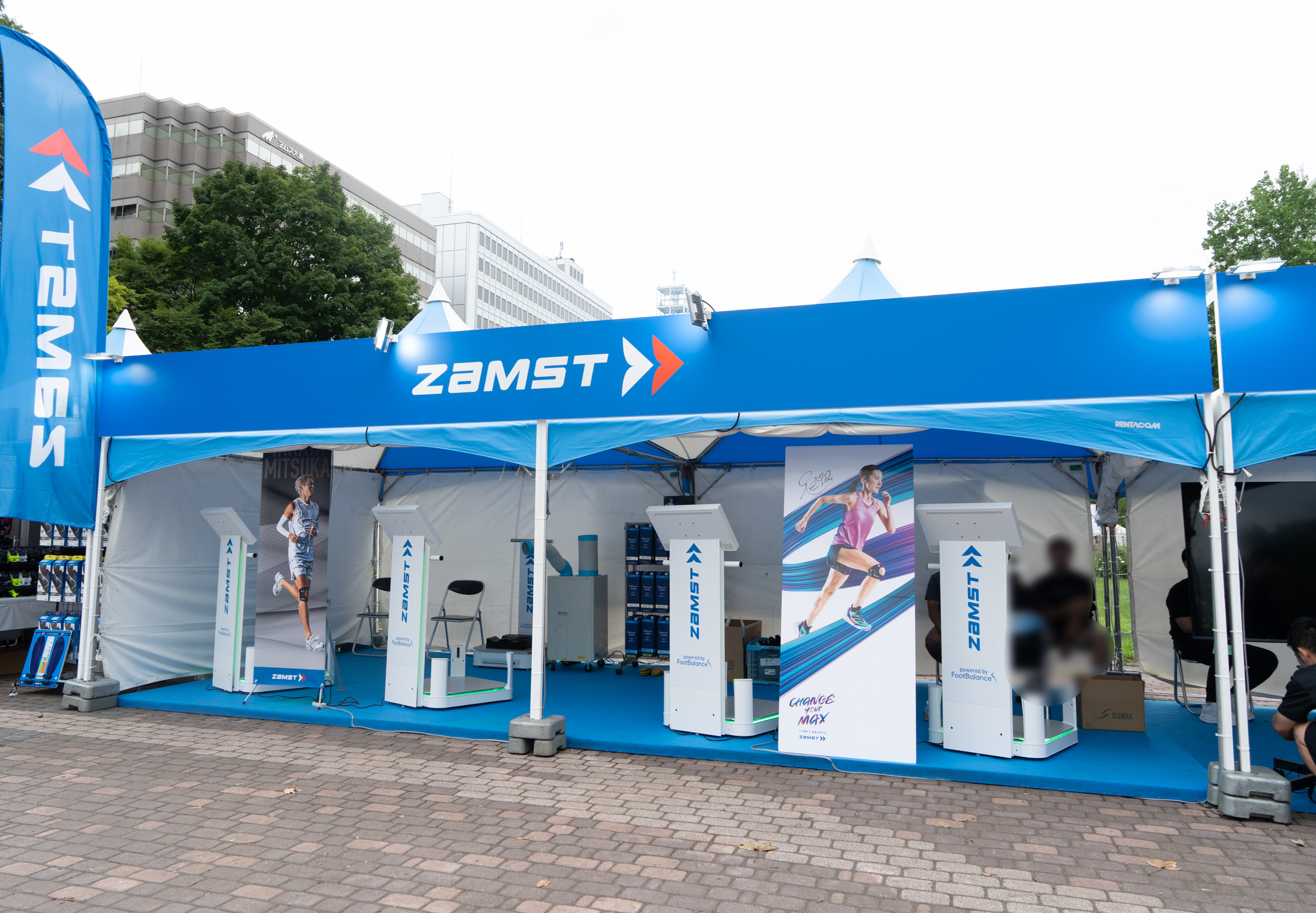 即日レポ！】北海道マラソンEXPOに出展中！ZAMSTの“10分で完成